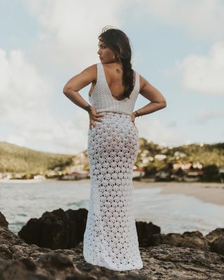 Love starts from within 💌 @samantha_dubois wearing the Mila Dress 🤍 Beautifully captured by @uncensored_stbarths 📸 • • • #wildsideofstbarth #stbarth #stbarthstyle #fashion #womenfashion #tropics #islandstyle #beachwear #whitedress #flookthelabel #crochetdress