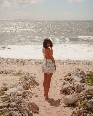 Salty hair, tanned skin, a summer air ☀️🌊 • • • • #wildside #saintbarth #sbh #summerallyear #tropical #beauty #dress #simplicity #ootd #natural #love #islandlife #caribbean Model : @mahinasb 🌾